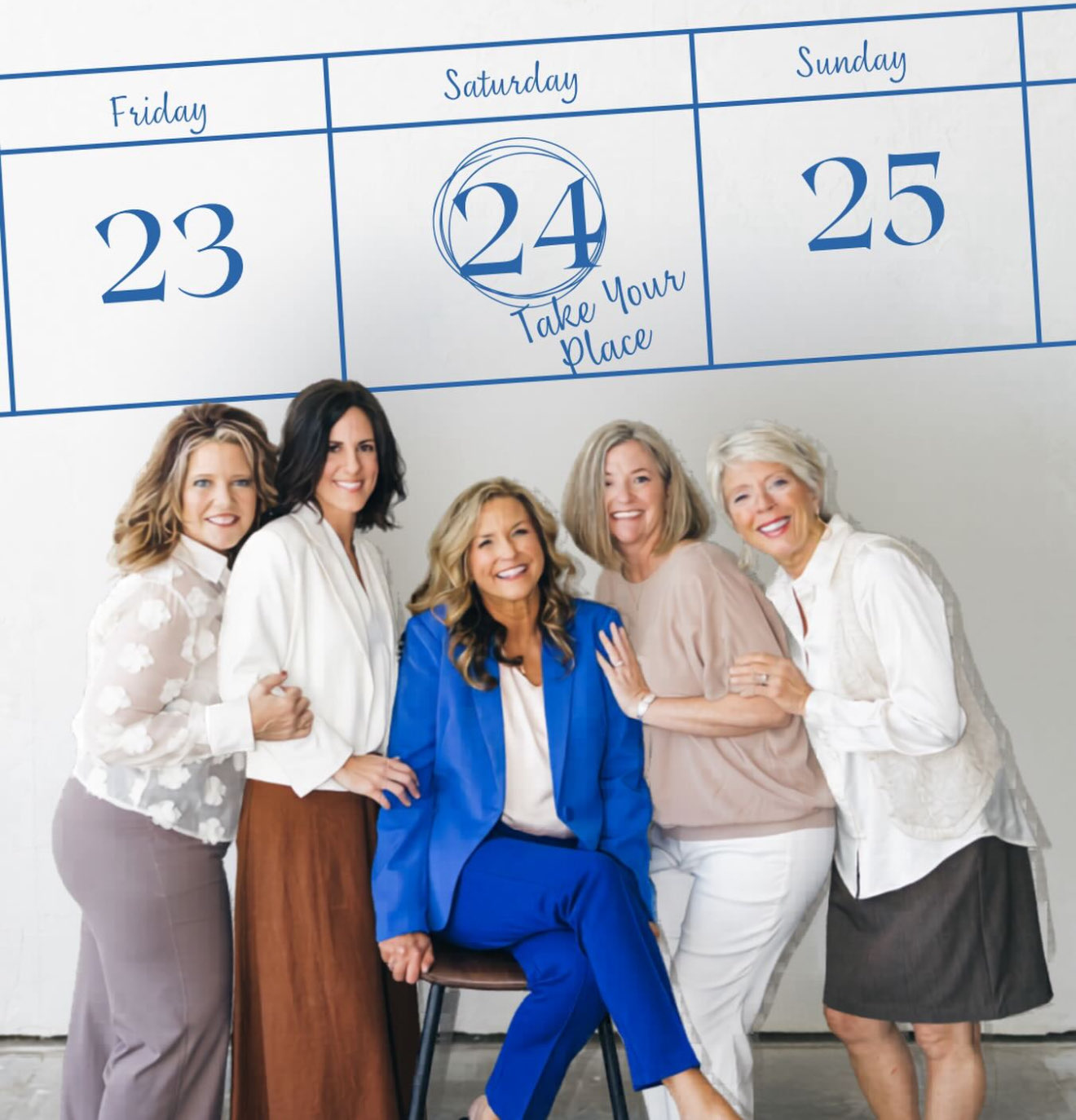 Take Your Place women's leadership conference founders